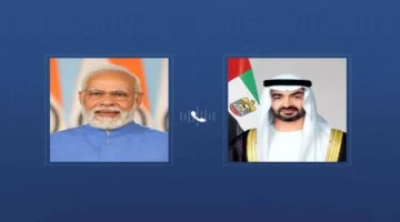 محمد بن زايد ورئيس وزراء الهند يبحثان هاتفياً تطورات المنطقة